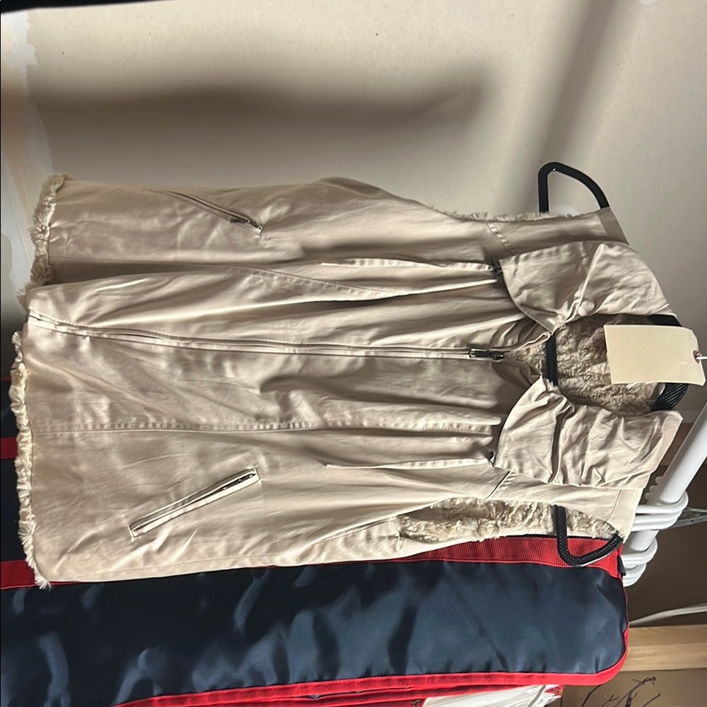 CAbi Cream Puffer Jacket